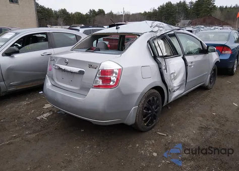 2010 Nissan Sentra 2.0S from USA, damaged, VIN 3N1AB6AP2AL652722